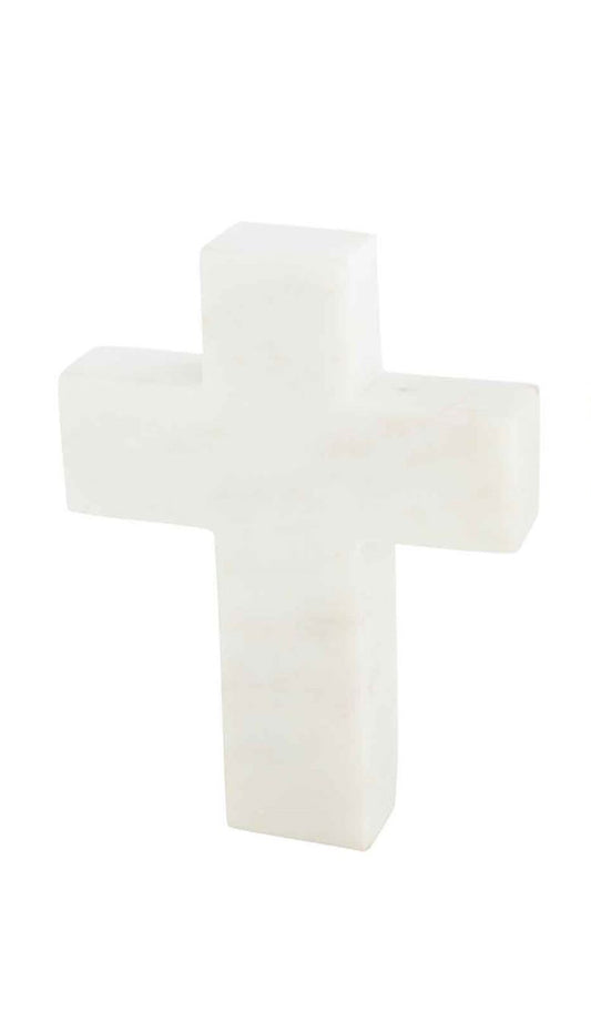 White Marble Cross