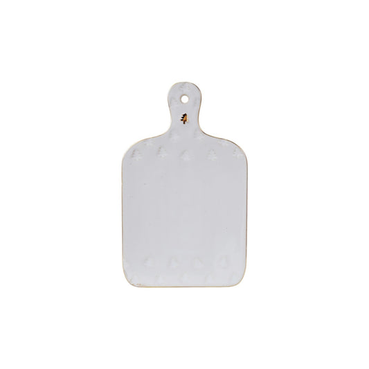 Debossed Stoneware Cheese/Cutting Board (Each Will Vary)