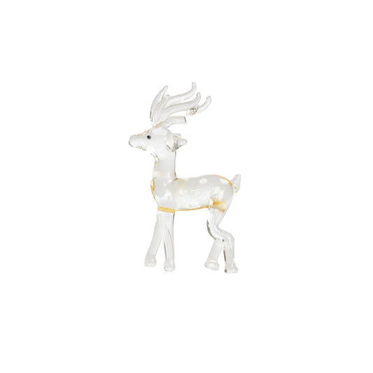 Hand-Blown Art Glass Deer